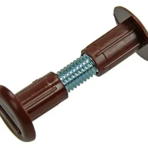 1013892 - 5 VERBINDINGSSCHROEVEN BRUIN 30-40 MM