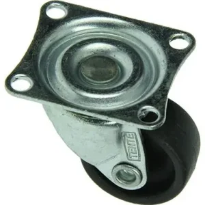 1015232 - ROL POLYAM. 1 KOGELLAGER MET PLAAT 25MM