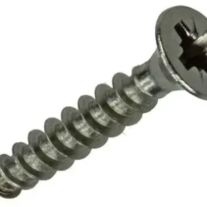 1019740 - SPAANPLAATSCHROEF VZ KOP RVS 15 ST 4,0 X 25 MM