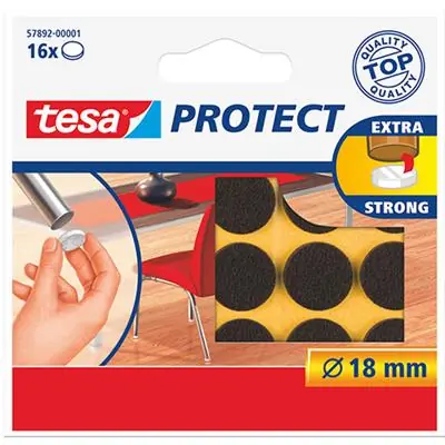 1003208 - TESA VILT 18MM BRUIN A 16ST