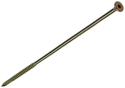 1006985 - SPAANPLSCHRF. VZKOP-ZELFB GEELVERZINKT 4ST 6 X 200MM