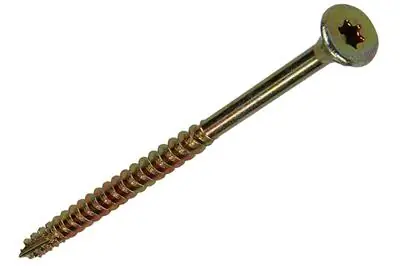 1017309 - SPAANPLSCHR.VZKOP-ZELFB. GEELVERZ. 9 ST 4,5 X 70 MM