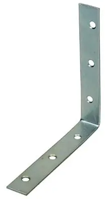 1013763 - 20 GEPLOOIDE WINKELHAKEN VERZINKT 150X150X20MM