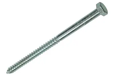 1017433 - HOUTDRAADBOUT STAAL VERZINKT 1 ST 12 X 200 MM
