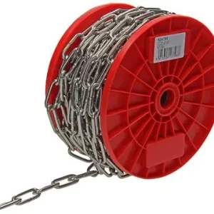 1015115 - KETT. INOX SCH. LANG DIN5685-1Ø 4MM L 32MM 20M WWL 80 KG