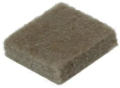 1047707 - SUPER-VILT ZELFKLEVEND BEIGE 19 X 19 MM 24 ST/PCS