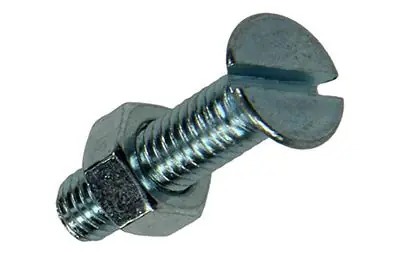 1017500 - METAALSCHROEF VERZ. KOP + MOER VERZ. 15ST M5 X 20 MM