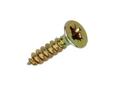1017213 - SPAANPLAATSCHROEF VZ KOP GEELVERZ.65 ST 2,5 X 12 MM