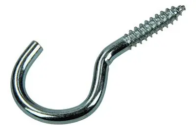 1017804 - SCHROEFHAAK STAAL VERZINKT 3ST 6,0 X 60 MM
