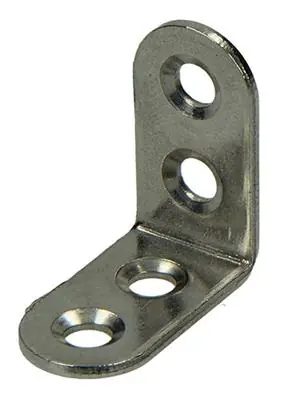 1013773 - 4 STOELWINKELHAKEN INOX 30X30MM