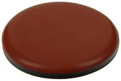 1048778 - SUPER GLIJPASTILLE ZELFKLEVENDBRUIN Ø 50 MM 4 ST/PCS
