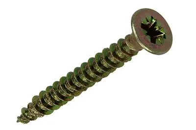 1020104 - SPAANPLAATSCHROEF VZ KOP GEEL VZ 200 ST 4,5 X 40 MM