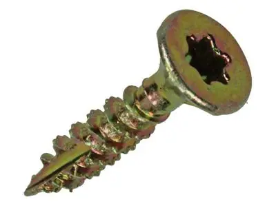 1017293 - SPAANPLSCHR.VZKOP-ZELFB. GEELVERZ. 30 ST 4,0 X 20 MM
