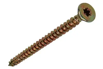 1017314 - SPAANPLSCHR.VZKOP-ZELFB. GEELVERZ. 8 ST 5,0 X 60 MM