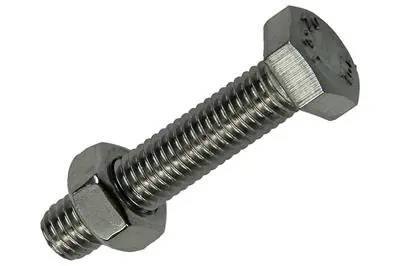 1019846 - TAPBOUT + MOER ROESTVRIJSTAAL 2 ST M8X40