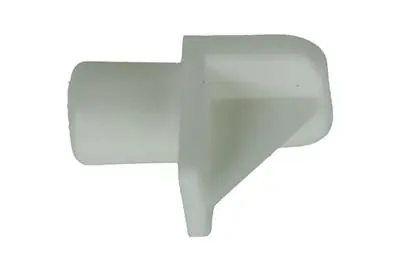 1015838 - 20 PLANKDRAGERS KUNSTSTOF WIT Ø 6 mm