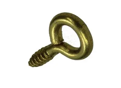 1019691 - SCHROEFOOG MESSING 6 ST 2,5 X 10MM