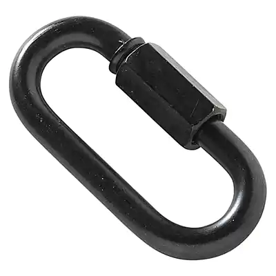 1072150 - MACK 1 LOZE SCHAKEL + MOER 8MM ZWART