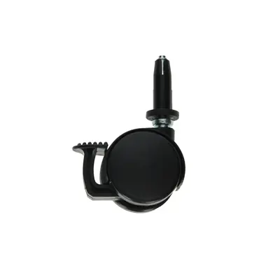 1058961 - ZWENKWIEL MET ENKELE WIELREM VORK PP, MET KLEMHULS 40 MM