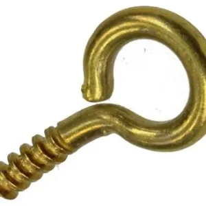 1019692 - SCHROEFOOG MESSING 6 ST 2,5 X 12MM