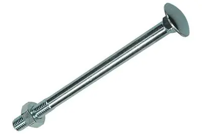 1017592 - HOUTBOUT + MOER STAAL VERZINKT1 ST M10 X 140 MM