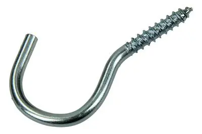 1017799 - SCHROEFHAAK STAAL VERZINKT 7ST 4,0 X 25 MM