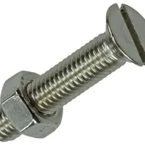 1019811 - METAALSCHROEF VERZ. KOP + MOER RVS 6 ST M5X25
