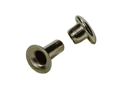 1019720 - KLINKNAGEL MESSING VERNIKKELD 12 ST 2,7 X 6,5MM