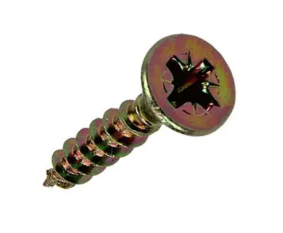 1017231 - SPAANPLAATSCHROEF VZ KOP GEELVERZ.30 ST 4,0 X 20 MM