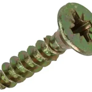 1017252 - SPAANPLAATSCHROEF VZ KOP GEELVERZ.18 ST 5,0 X 25 MM