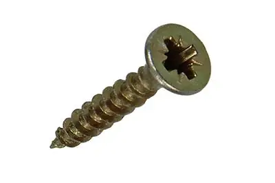 1017217 - SPAANPLAATSCHROEF VZ KOP GEELVERZ.45 ST 3,0 X 20 MM