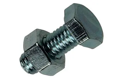 1017604 - TAPBOUT + MOER STAAL VERZINKT 15 ST M6 X 16 MM