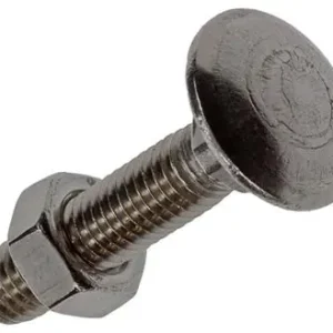 1019904 - HOUTBOUT + MOER ROESTVRIJSTAAL 7 ST M5X25 MM