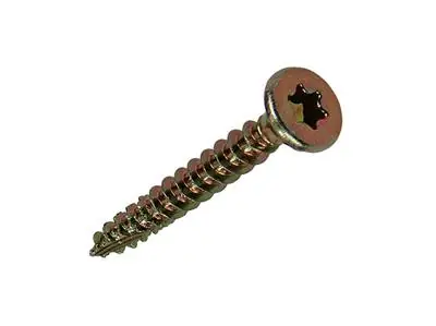 1017295 - SPAANPLSCHR.VZKOP-ZELFB. GEELVERZ. 22 ST 4,0 X 30 MM