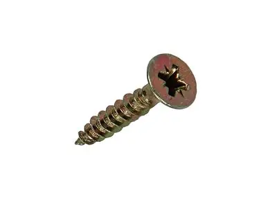 1020101 - SPAANPLAATSCHROEF VZ KOP GEEL VZ 200 ST 4,5 X 25 MM
