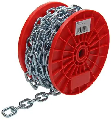 1014182 - KETTING SCHAKEL KORT DIN5685-2Ø 6MM L 24MM 10M WWL 160 KG