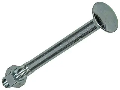 1017596 - HOUTBOUT + MOER STAAL VERZINKT1 ST M12 X 140 MM