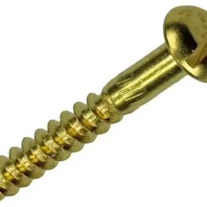 1019665 - HOUTSCHROEF BOLKOP MESSING 7 ST 4,0 X 30 MM