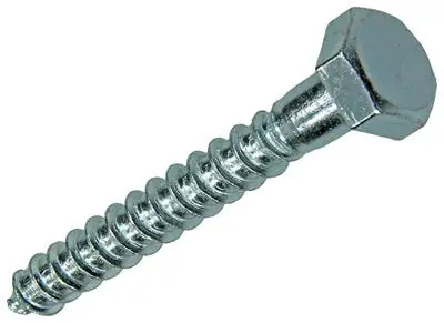 1007045 - HOUTDRAADBOUT STAAL VERZINKT 50 ST 10 X 80 MM