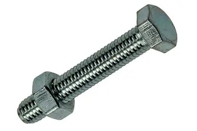1007070 - TAPBOUT + MOER VERZINKT 100 ST 5 X 30 MM
