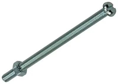 1017530 - METAALSCHROEF CYL. KOP + MOER VERZ. 3 ST M5 X 80 MM