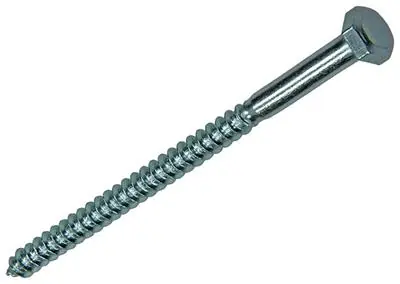 1007035 - HOUTDRAADBOUT STAAL VERZINKT 50 ST 6 X 100 MM