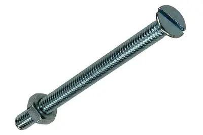 1017496 - METAALSCHROEF VERZ. KOP + MOER VERZ. 9 ST M4 X 50 MM