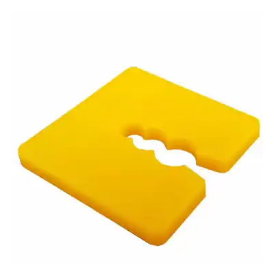 1069773 - DISTANCE PLATE DP 5 MM 50 STUKS GEEL