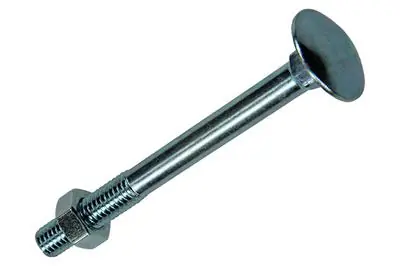 1017565 - HOUTBOUT + MOER STAAL VERZINKT8 ST M5 X 50 MM