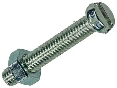 1017519 - METAALSCHROEF CYL. KOP + MOER VERZ. 16 ST M4 X 25 MM