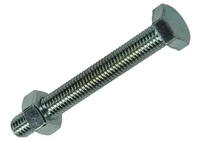 1007084 - TAPBOUT + MOER VERZINKT 50 ST 10 X 80 MM