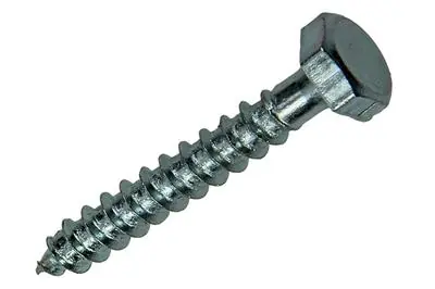 1007030 - HOUTDRAADBOUT STAAL VERZINKT 150 ST 6 X 40 MM