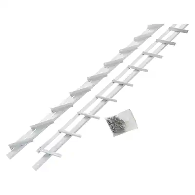 1074597 - MACK MULTIFLEX SHUTTERS 165 CM RVS WIT GECOAT