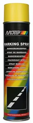 1057398 - 000031 MARKERINGSPRAY GEEL HANDMATIG GEBRUIK 600ML
